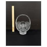 Vintage Fifth Avenue Crystal Cut Glass Basket