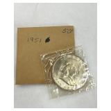 1951 Benjamin Franklin Half Dollar Proof Cond.