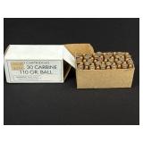 50 Cartridges 30 Cal. Carbon Bullets