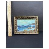 Vintage Oil on Board 1973 Painting