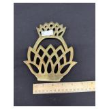 Virginia Metal Crafter Brass Pineapple Trivet