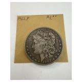 1902 P Silver Morgan Dollar Very Good Condition