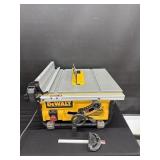 Like New Dewalt Portable Table Saw