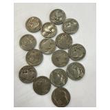 15 Buffalo Indian Head Nickels
