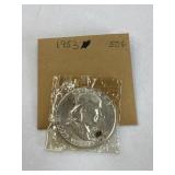 1953 S Benjamin Franklin Half Dollar Proof Cond. v