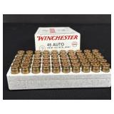 Box of 45 Auto Winchester 50 Rounds