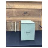 Vintage Military Storage Steel Army Container