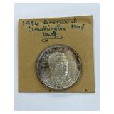 1946 Booker T Washington Silver Half Dollar