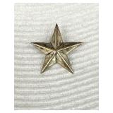 WWII Sterling Army General Or Admiral Star Pin