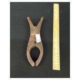 Antique Wooden Blanket Clothespin