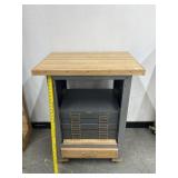 Industrial Coal Steel Cabinet On Wheels