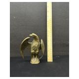 Vintage Heavy Brass Eagle Figurine