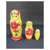 Vintage Russian Nesting Dolls