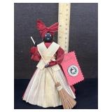 Vintage Mammy Corn Husk Doll