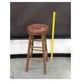 Vintage Rustic Derrick Style Barstool