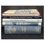 Lot of 5 Civil War Books Very Nice Condition
