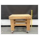 Heavy Duty Workbench Cart on Wheels