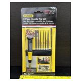 New General 6 Piece Needle File Set