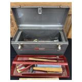 Vintage Craftsman Metal Toolbox W/ Contents