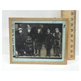 Antique Slide Woodrow Wilson & British Leaders WW1