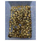 Over 200 Vintage Brass Tacks Drawing Pins