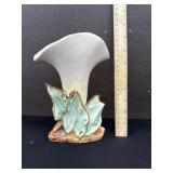 Vintage McCoy Single Lily Pottery Vase 1940's