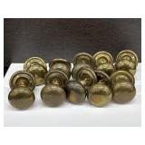 10 Vintage Brass Cabinet Pulls Made in India