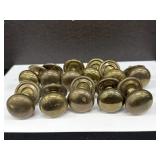 11 Vintage Brass Cabinet Pulls Made in India