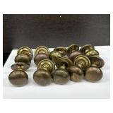 10 Vintage Brass Cabinet Pulls Made in India
