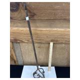 Antique Cast Iron Branding Iron GV