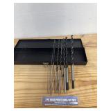 7 Pc. Brad Point Drill Bit Set