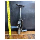 Antique Hand Crank Chest Drill Miller Falls