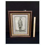 Vintage Framed Print Capt Augustus C Thompson
