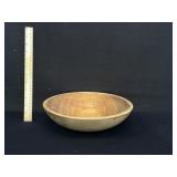 Vintage Munising Primitive Farmhouse Wooden Bowl
