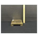 Vintage Heavy Solid Brass Stand