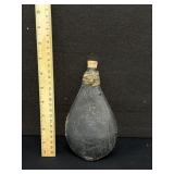 Antique Civil War Black Powder Flask