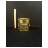 Vitnage Brass & Copper Planter Made In Morocco