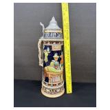 16' Vintage German Beer Stein