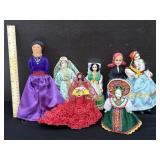 7 Vintage Dolls From Around The World