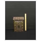 Antique Copper & Brass Wall Mount Mailbox