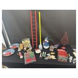 Large Lot Vintage Christmas Items