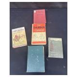 5 Antique Books Early 1900