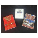 3 WWII Books Battle Insignias & More