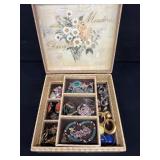 Large Lot of Jewely in Case