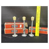3 Vintage Lionel Trains #71 Lamp Post