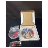 Original Star Trek Collec. Plates & Movie Ticket