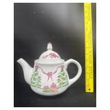 Sango 1992 Home Christmas Teapot