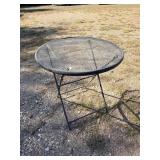 Wire Mesh Folding Patio Table