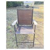 Tall Folding Bar Height Patio Chair