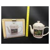 Susan Winget Porcelain Tea Pot 1994